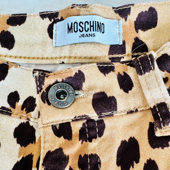 Gorgeous!! Moschino Leopard Print Jeans! - Picture 2 of 8